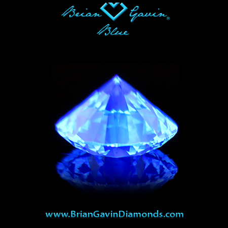 0.844 L VS2 Blue Round fluorescence