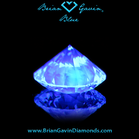 0.921 H VS1 Blue Round fluorescence