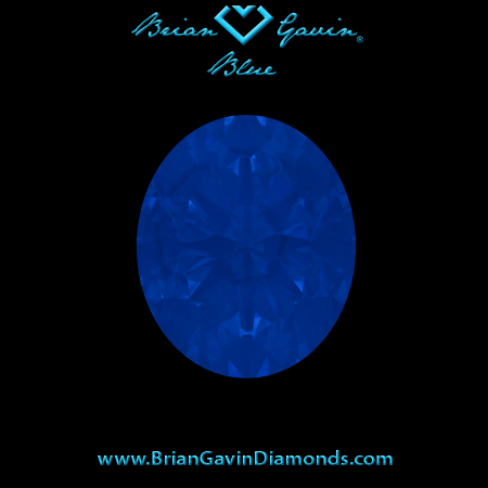1.261 H VS2 Brian Gavin Signature Oval fluorescence