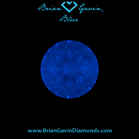 0.54 F VS2Brian Gavin Blue Round fluorescence