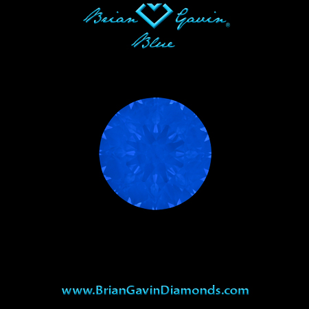0.36 H VVS2Brian Gavin Blue Round fluorescence