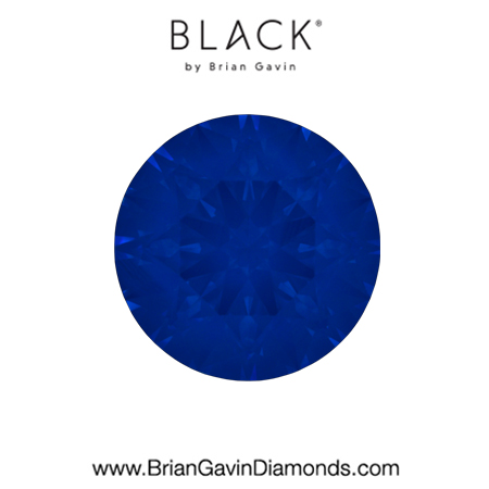 1.32 G VS1 Black by Brian Gavin Round fluorescence