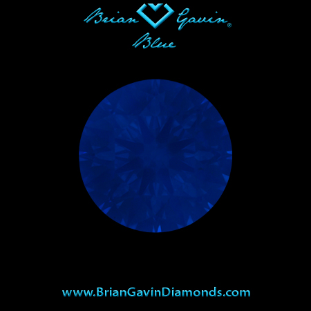 0.81 I VS1 Brian Gavin Blue Round fluorescence