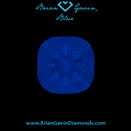 0.63 E IF Brian Gavin Signature Cushion fluorescence