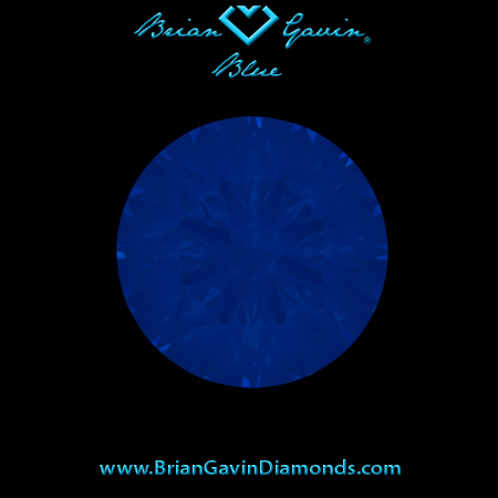 1.72 J VS1 Brian Gavin Blue Round fluorescence