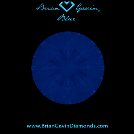 1.78 I VS1 Brian Gavin Blue Round fluorescence