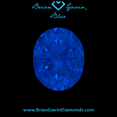1.51 E SI1 Brian Gavin Signature Oval fluorescence