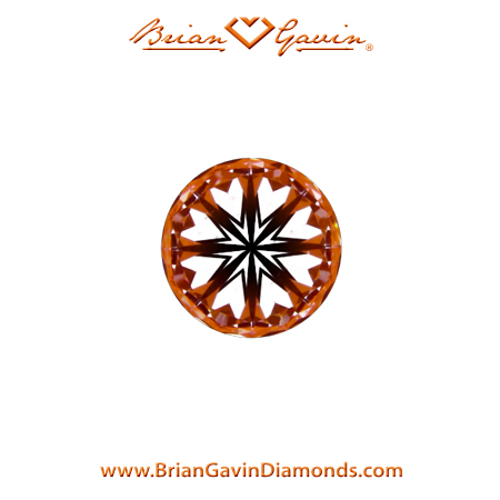 0.396 I VS2Brian Gavin Signature Round hearts