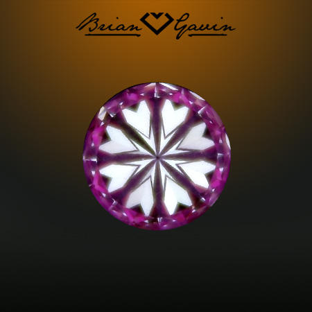 0.802 G VS1 Signature Round hearts