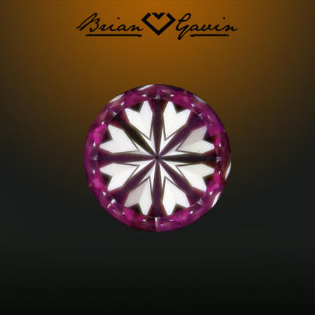 0.902 H SI1 Signature Round hearts