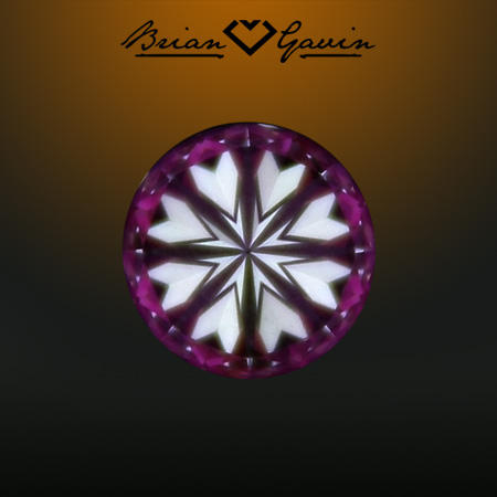 0.908 G VS1 Signature Round hearts