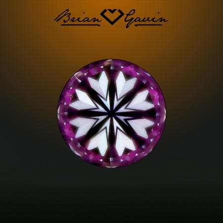 0.540 G VS2 Signature Round hearts