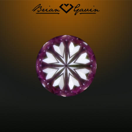0.306 H SI1 Signature Round hearts