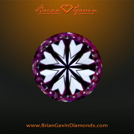 1.036 F SI1 Signature Round hearts