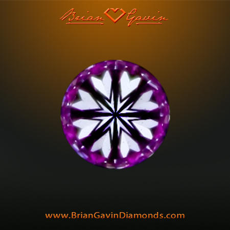 0.448 I SI1 Signature Round hearts