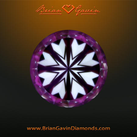 1.764 D VVS2 Signature Round hearts