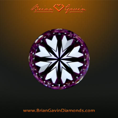 1.071 I SI1 Signature Round hearts