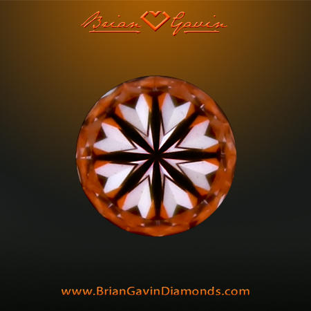 0.551 G VS1 Signature Round hearts
