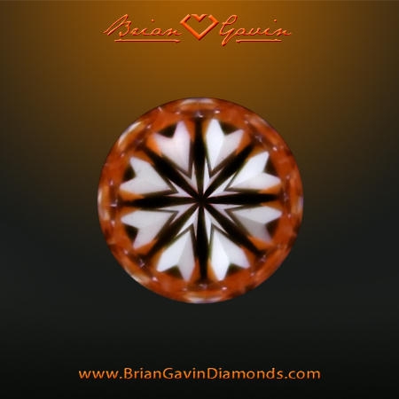 1.082 I SI1 Signature Round hearts