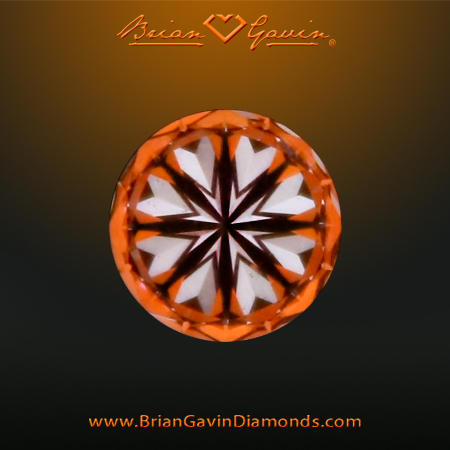 1.696 F VS1 Signature Round hearts