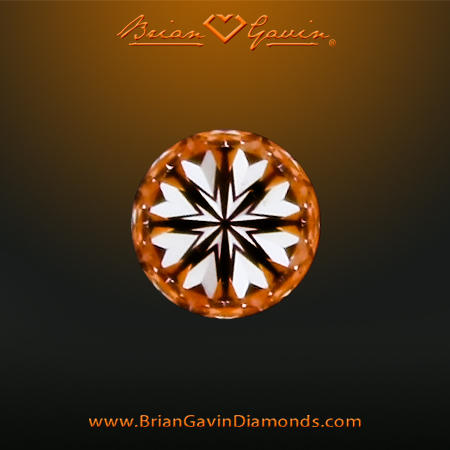 0.715 F VVS2 Signature Round hearts