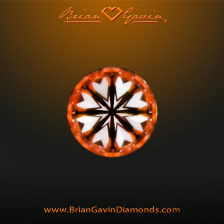 0.596 D SI2 Signature Round hearts
