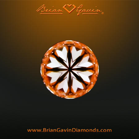 0.555 E VVS1 Signature Round hearts