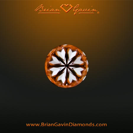 0.340 F VS1 Signature Round hearts