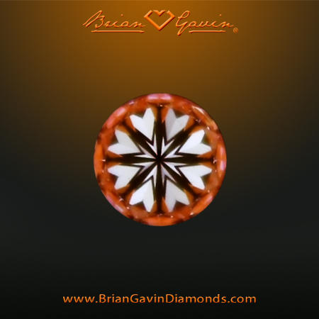 0.627 I SI1 Signature Round hearts