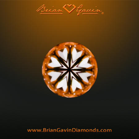 0.428 D VS2 Signature Round hearts