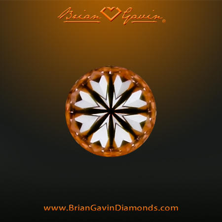0.534 F SI1 Signature Round hearts
