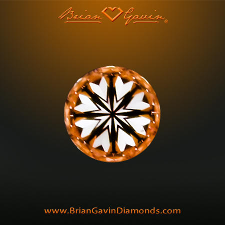 0.517 E SI1 Signature Round hearts