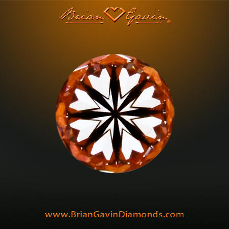 0.251 F SI2 Signature Round hearts