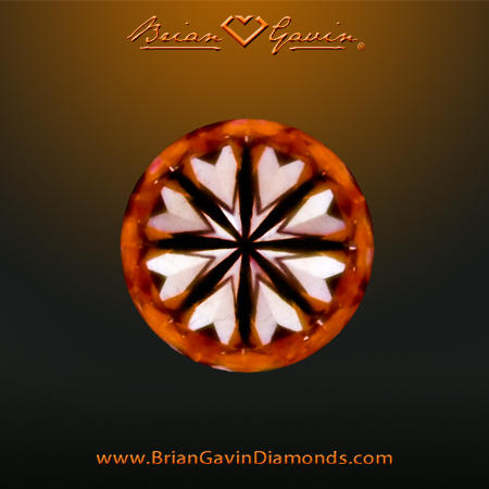 0.528 I SI2 Signature Round hearts