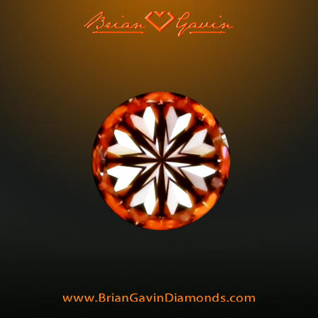 0.538 I SI1 Signature Round hearts