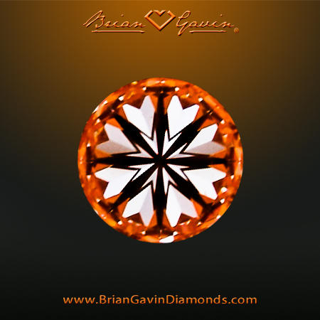 0.756 F SI1 Signature Round hearts