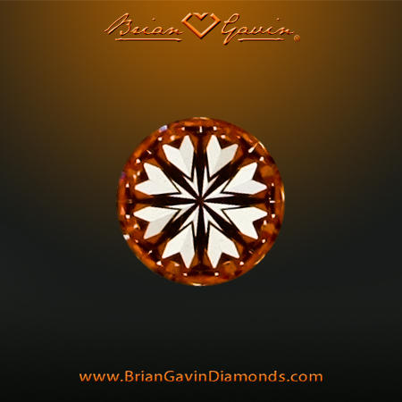 0.522 F VS1 Signature Round hearts