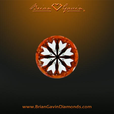 0.236 F SI2 Signature Round hearts