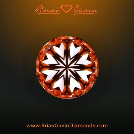 0.850 G VS1 Signature Round hearts