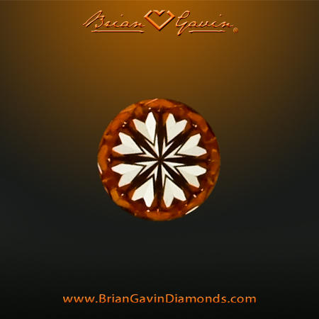 0.320 F SI2 Signature Round hearts