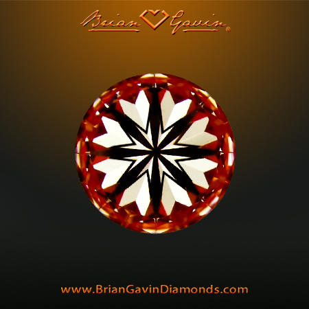 0.340 F SI1 Signature Round hearts