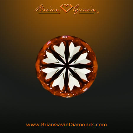 0.846 F SI1 Signature Round hearts