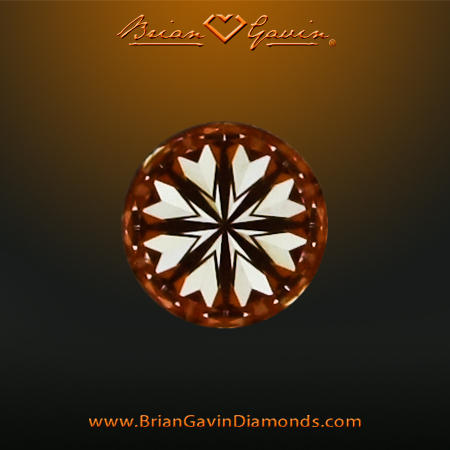 0.802 F SI1 Signature Round hearts