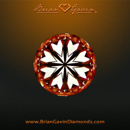 0.806 H VS1 Signature Round hearts