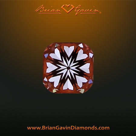 0.541 E SI1 Signature Cushion hearts