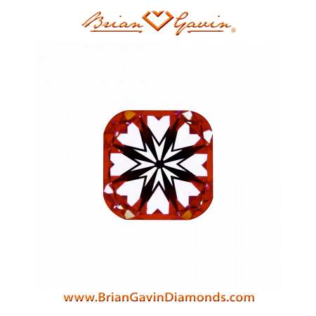 0.710 E SI2 Signature Cushion hearts