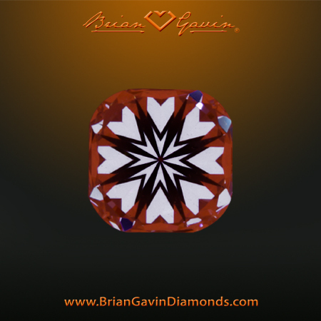 0.506 F VS1 Signature Cushion hearts