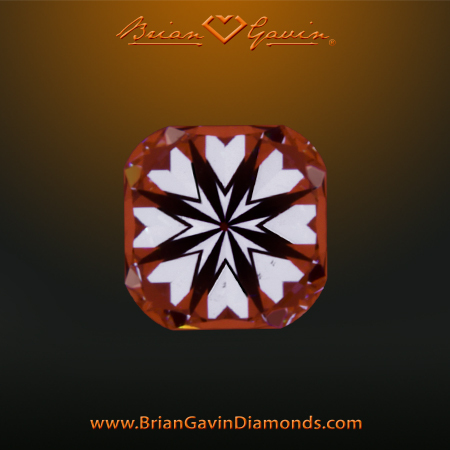 0.703 G SI1 Signature Cushion hearts