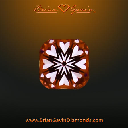 0.705 J SI1 Signature Cushion hearts
