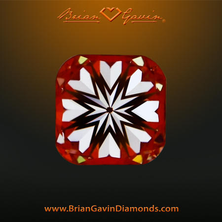 1.662 F VVS1 Signature Cushion hearts